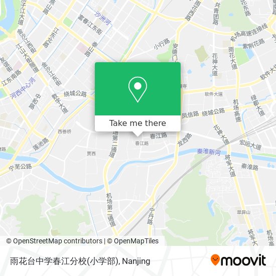 雨花台中学春江分校(小学部) map