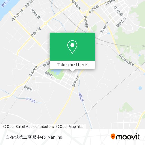 自在城第二客服中心 map