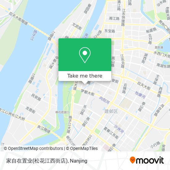 家自在置业(松花江西街店) map