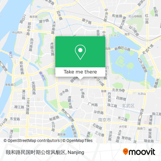 颐和路民国时期公馆风貌区 map