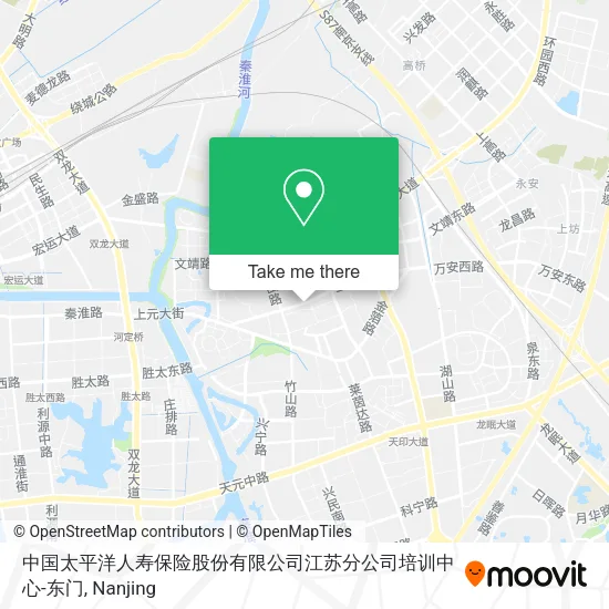 中国太平洋人寿保险股份有限公司江苏分公司培训中心-东门 map
