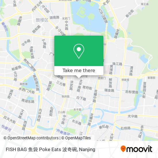 FISH BAG 鱼袋 Poke Eats 波奇碗 map