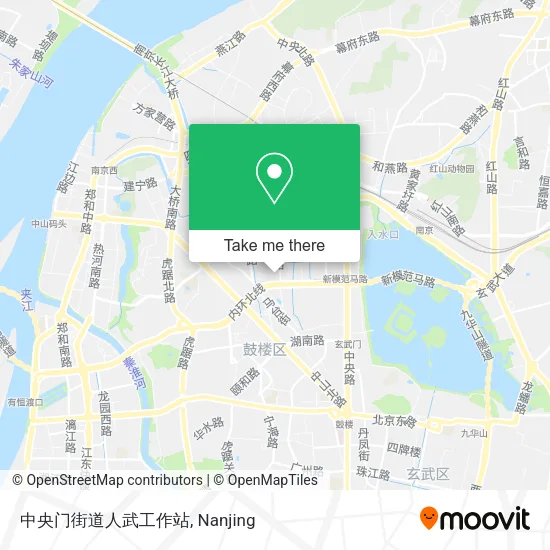 中央门街道人武工作站 map