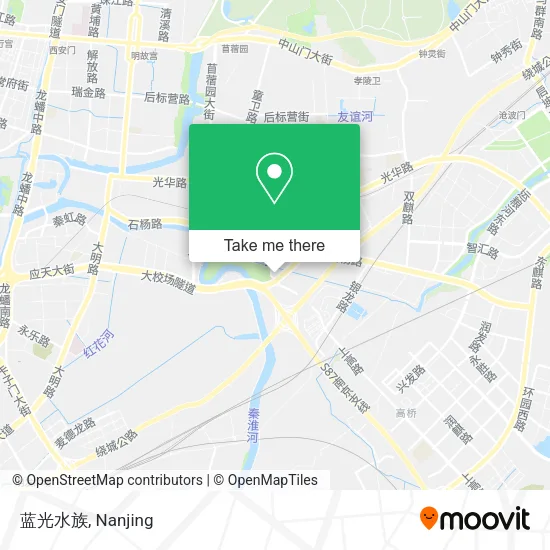 蓝光水族 map