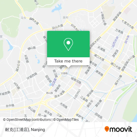 耐克(江浦店) map