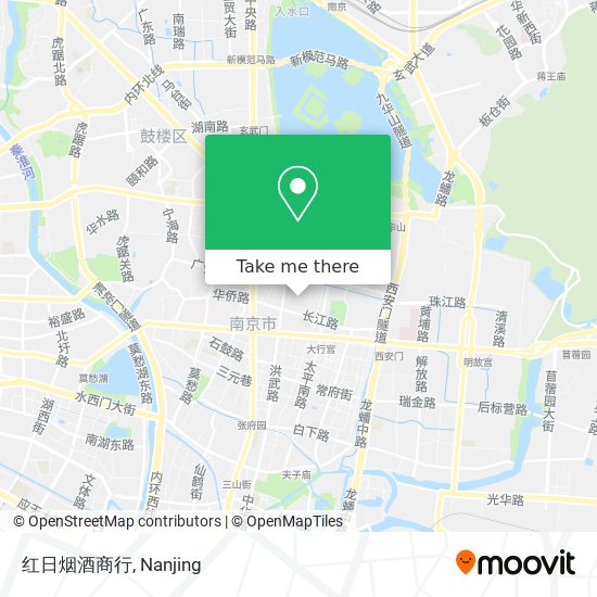 红日烟酒商行 map