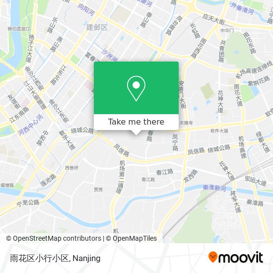 雨花区小行小区 map