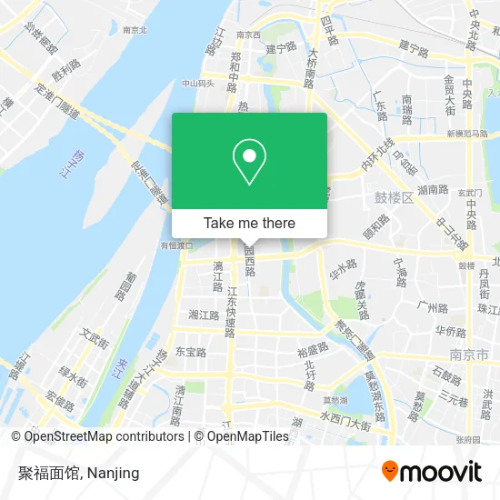聚福面馆 map
