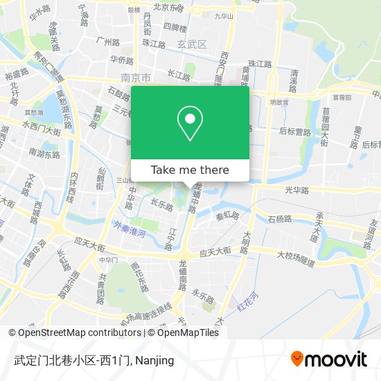 武定门北巷小区-西1门 map