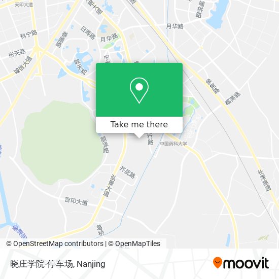 晓庄学院-停车场 map