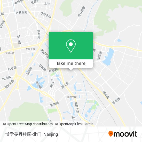 博学苑丹桂园-北门 map
