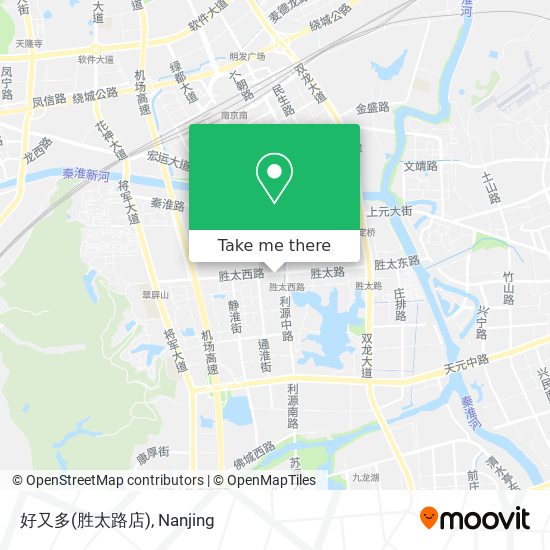 好又多(胜太路店) map