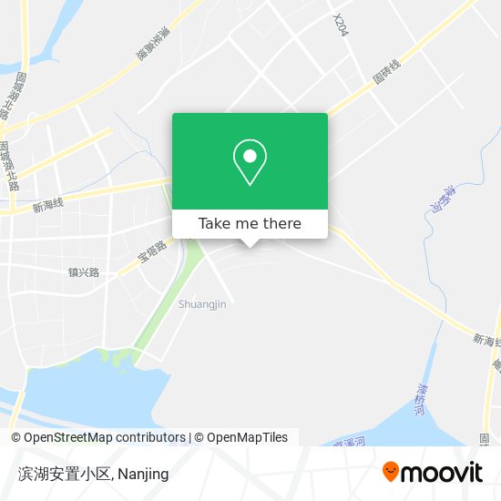 滨湖安置小区 map