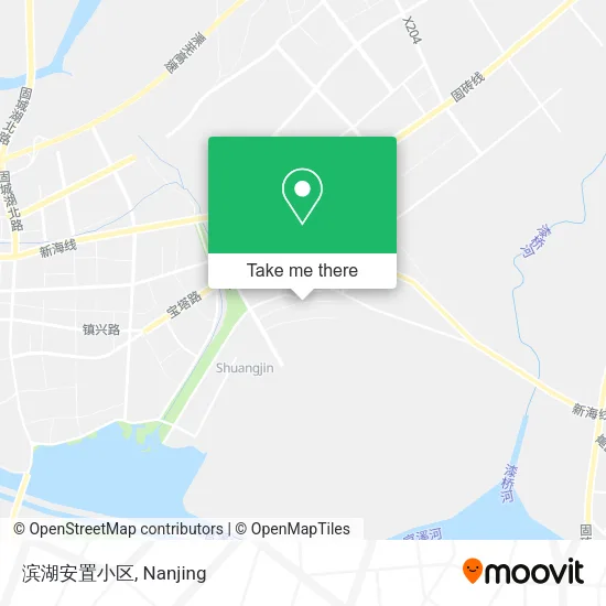 滨湖安置小区 map