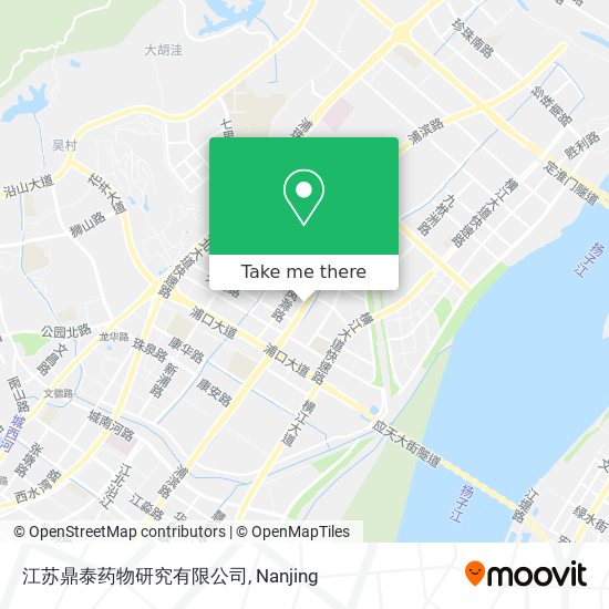 江苏鼎泰药物研究有限公司 map