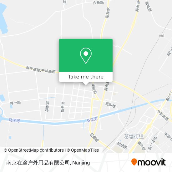 南京在途户外用品有限公司 map