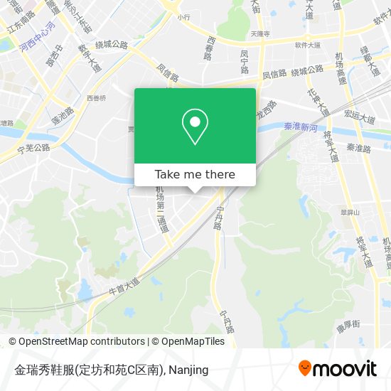 金瑞秀鞋服(定坊和苑C区南) map
