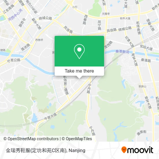 金瑞秀鞋服(定坊和苑C区南) map