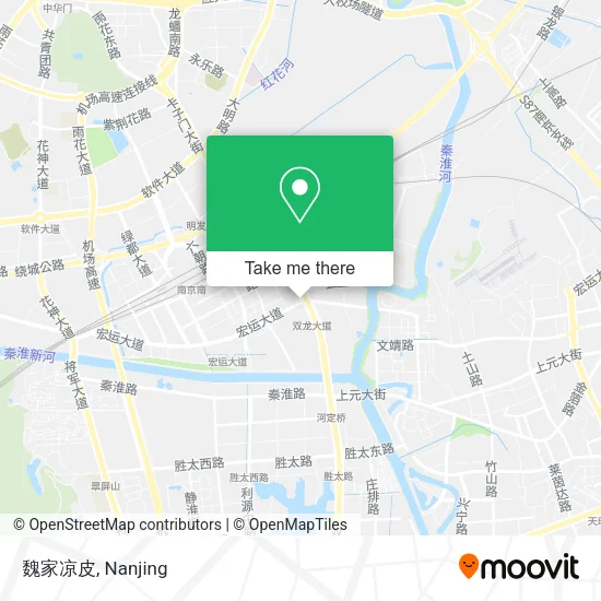 魏家凉皮 map