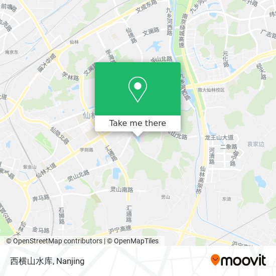 西横山水库 map