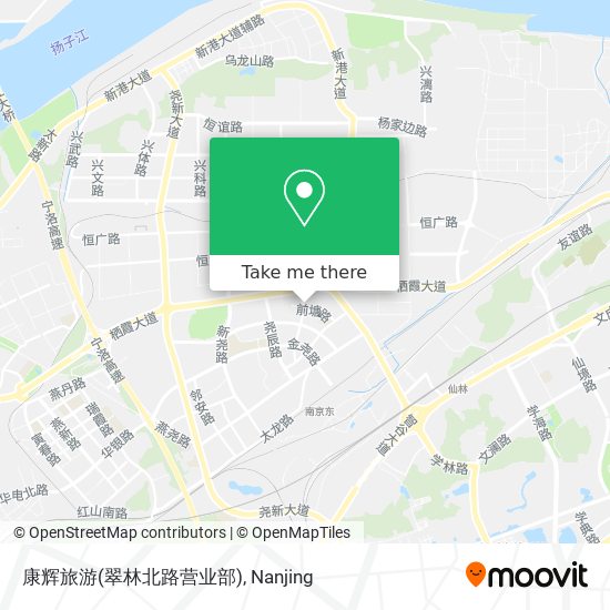 康辉旅游(翠林北路营业部) map