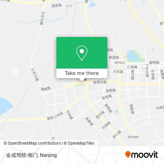 金成驾校-南门 map