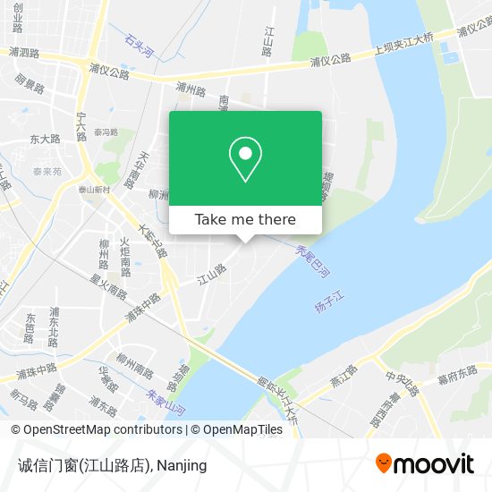诚信门窗(江山路店) map