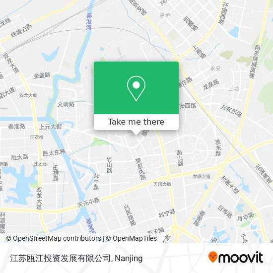 江苏瓯江投资发展有限公司 map