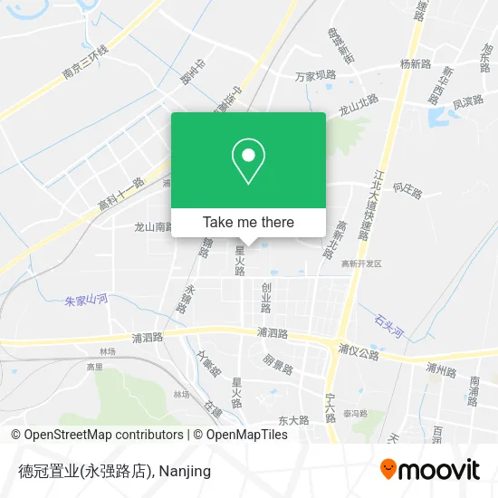 德冠置业(永强路店) map