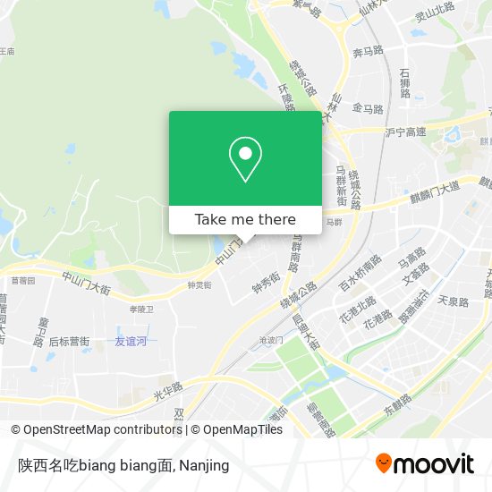 陕西名吃biang biang面 map