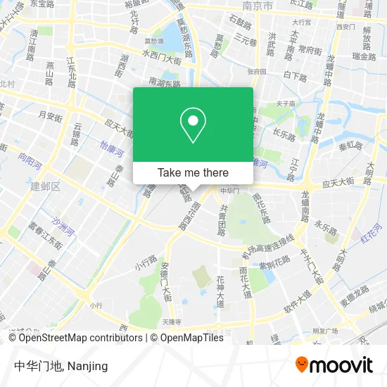中华门地 map