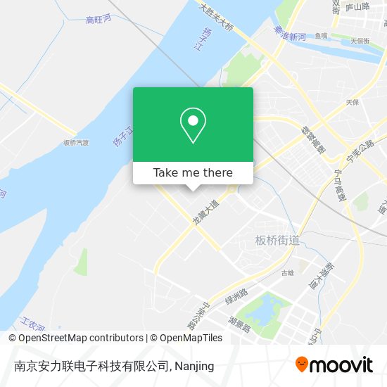 南京安力联电子科技有限公司 map