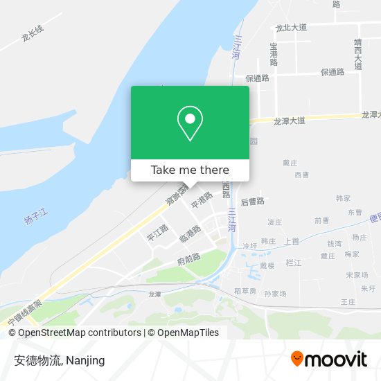 安德物流 map