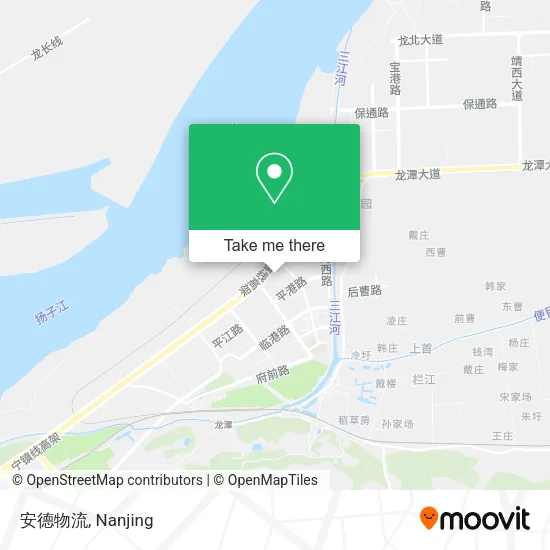 安德物流 map