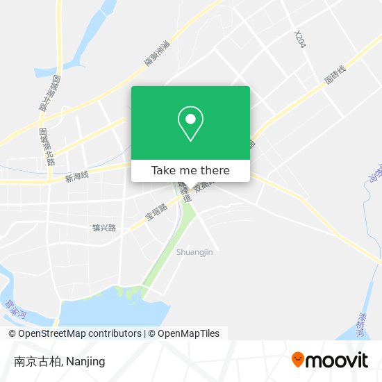 南京古柏 map