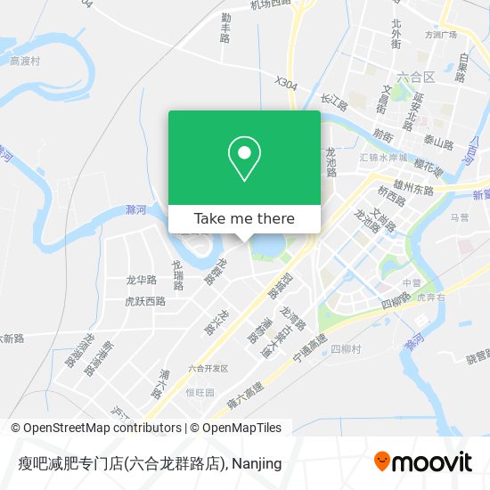 瘦吧减肥专门店(六合龙群路店) map