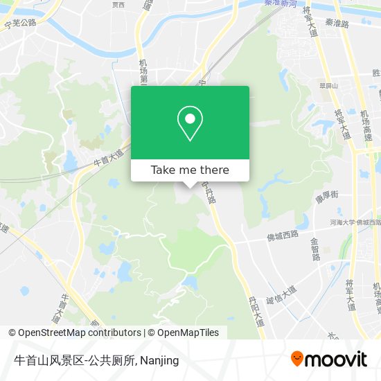 牛首山风景区-公共厕所 map