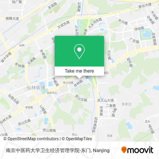 南京中医药大学卫生经济管理学院-东门 map