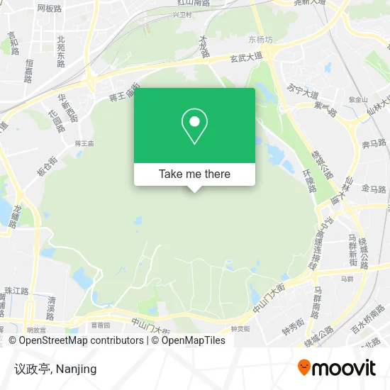 议政亭 map