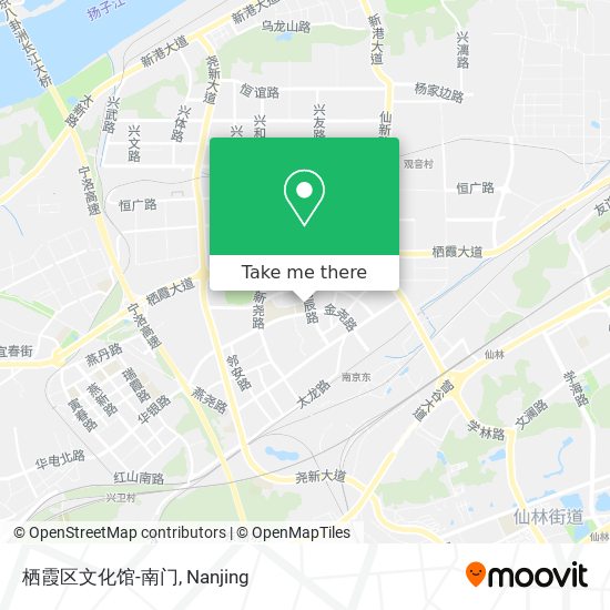 栖霞区文化馆-南门 map