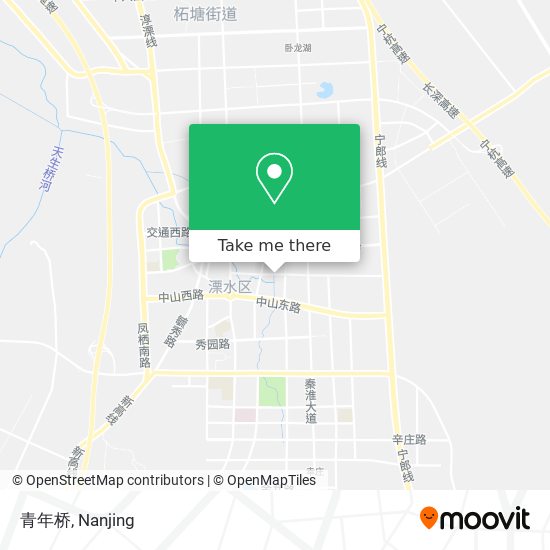 青年桥 map