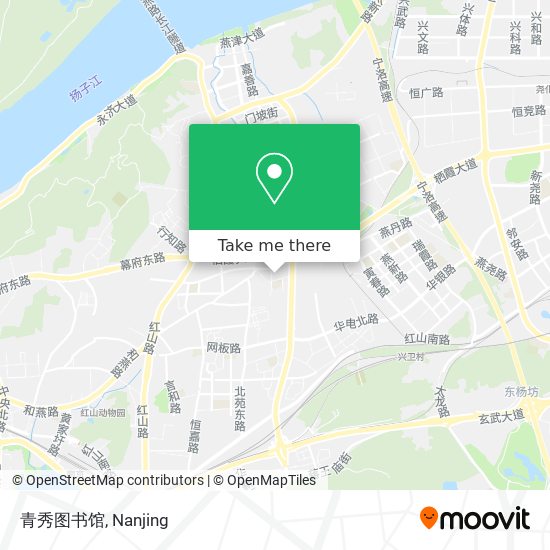 青秀图书馆 map