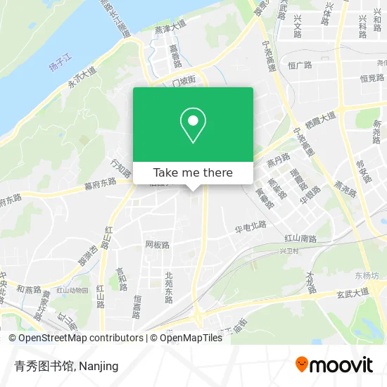 青秀图书馆 map