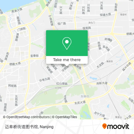迈皋桥街道图书馆 map