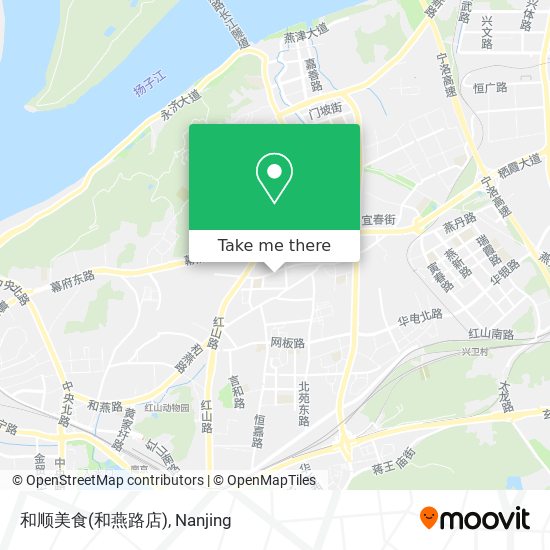 和顺美食(和燕路店) map