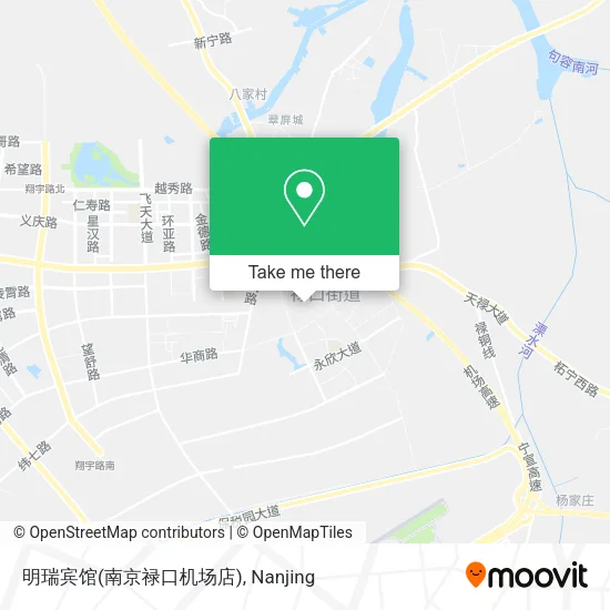 明瑞宾馆(南京禄口机场店) map