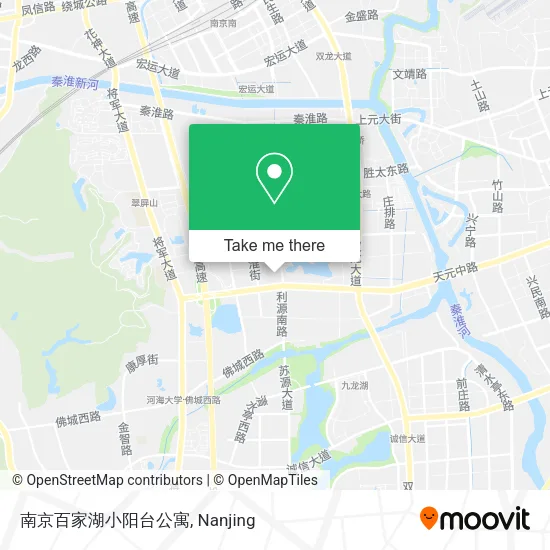 南京百家湖小阳台公寓 map