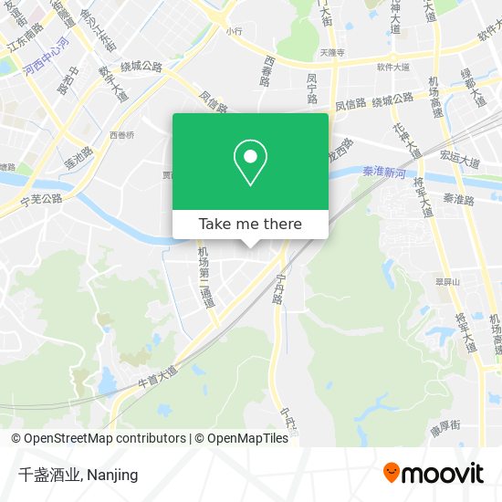 千盏酒业 map