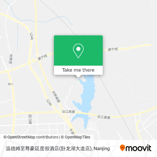 温德姆至尊豪廷度假酒店(卧龙湖大道店) map