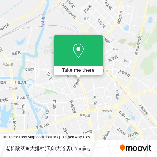 老惦酸菜鱼大排档(天印大道店) map